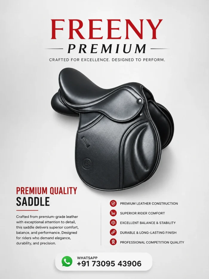 Leather Jumping Saddle