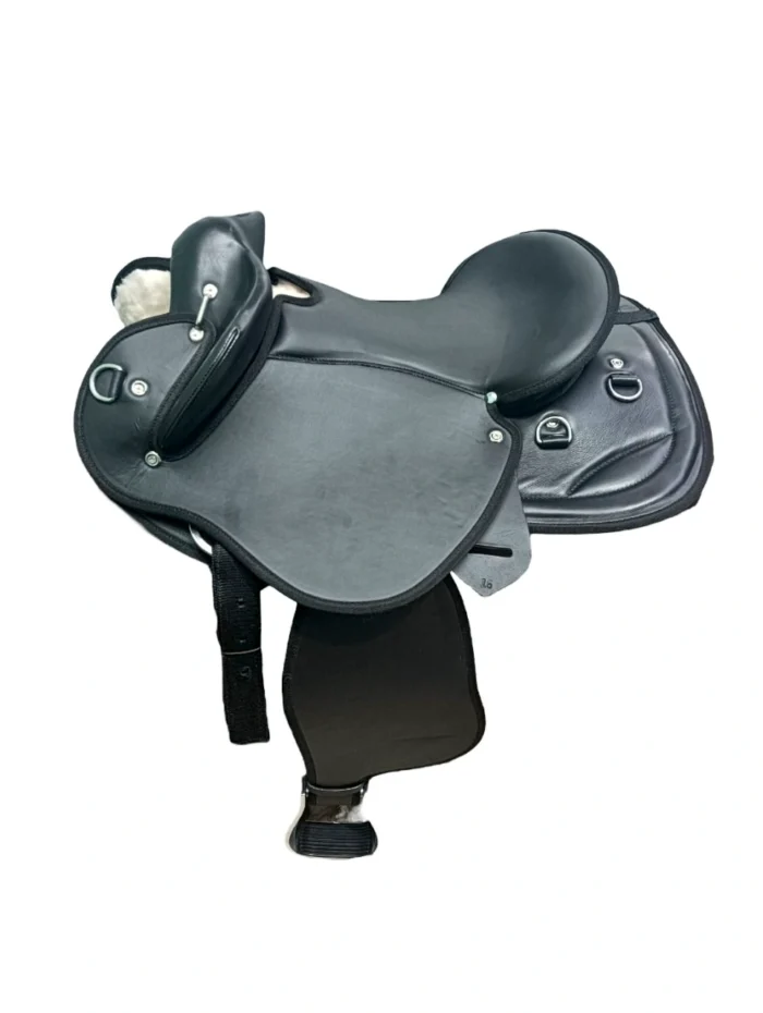 Mix Leather End Saddle