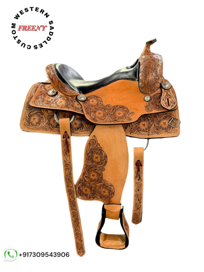 Leather Western Saddle