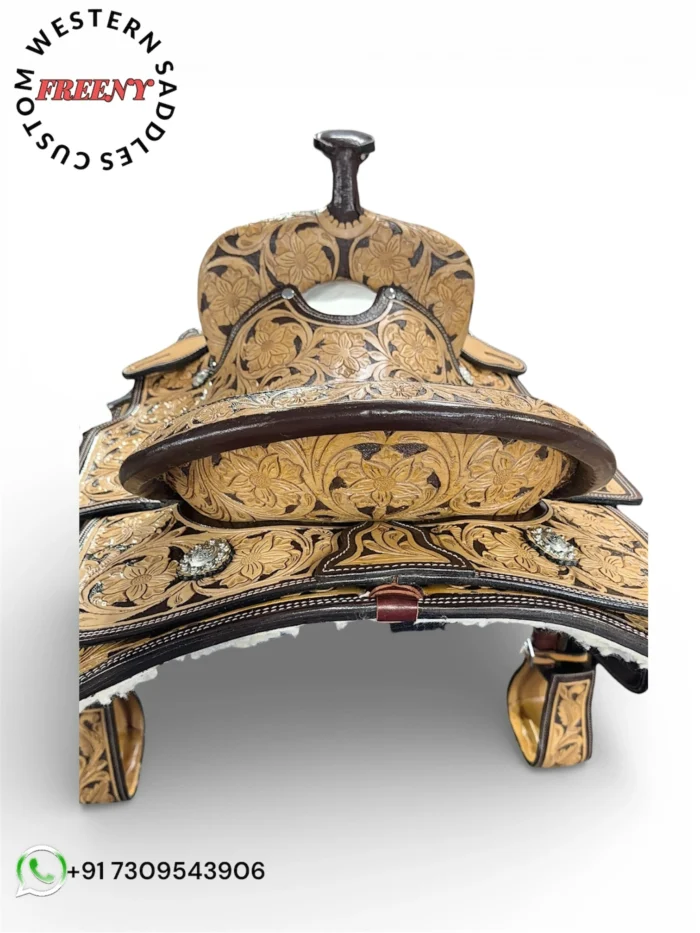 Leather Western Saddle