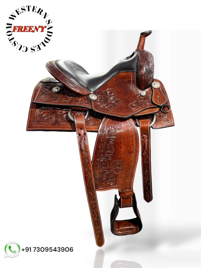 Leather Western Saddle