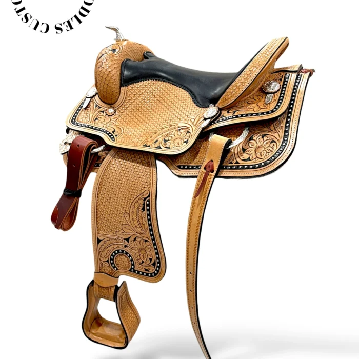 Leather Western Saddle