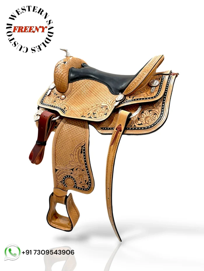 Leather Western Saddle